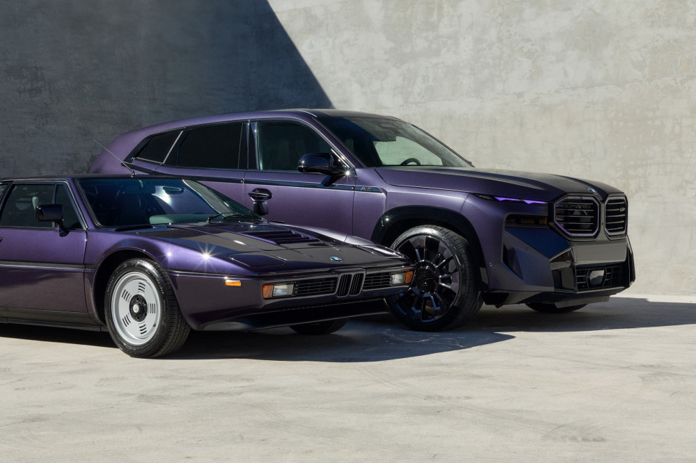 The 1981 BMW M1 E26 by Ronnie Fieg and 2025 BMW XM Kith Concept